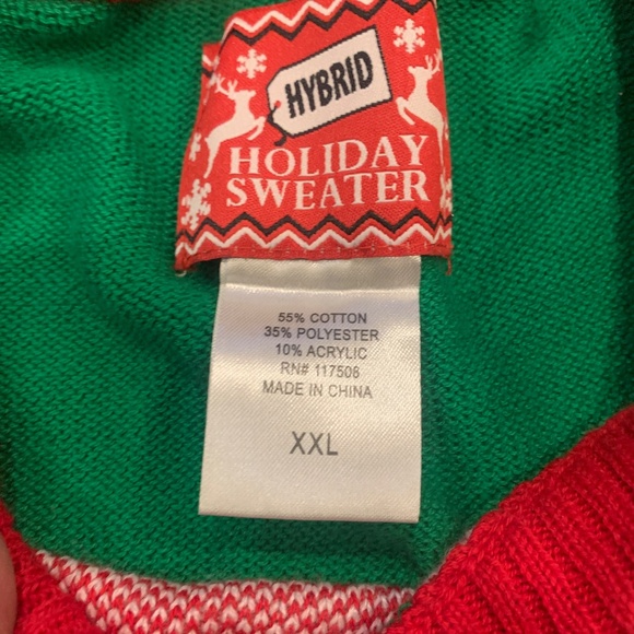 Hybrid Holiday Ugly Christmas Sweater - Picture 3 of 5